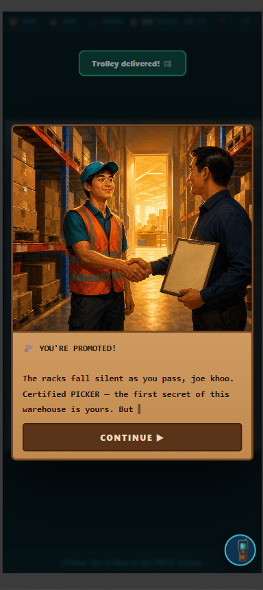 ODIN Academy operator certification scene